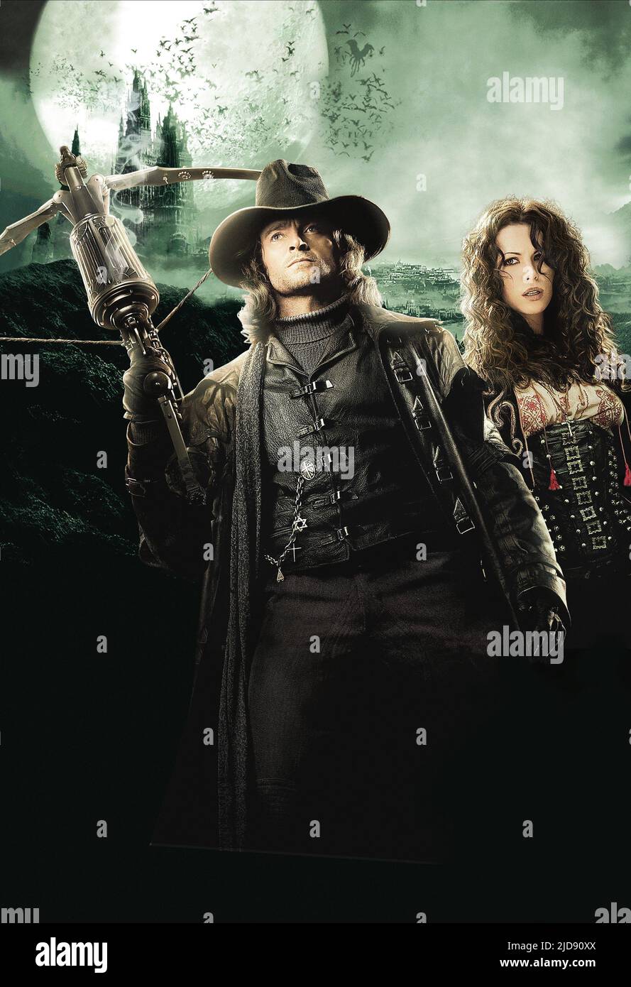 JACKMAN, BECKINSALE, VAN HELSING, 2004, Stockfoto