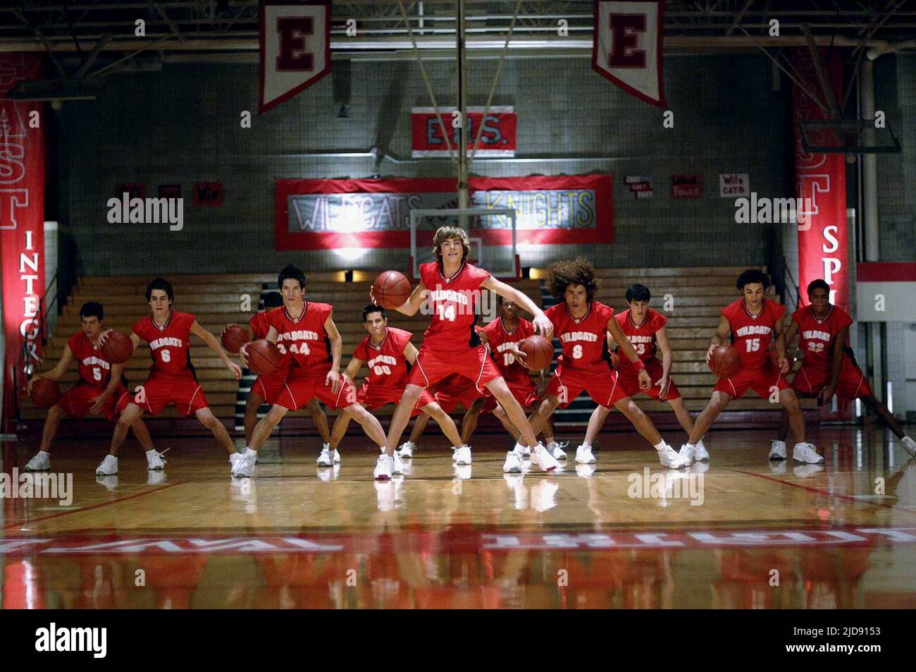 ZAC EFRON, HIGH SCHOOL MUSICAL, 2006, Stockfoto