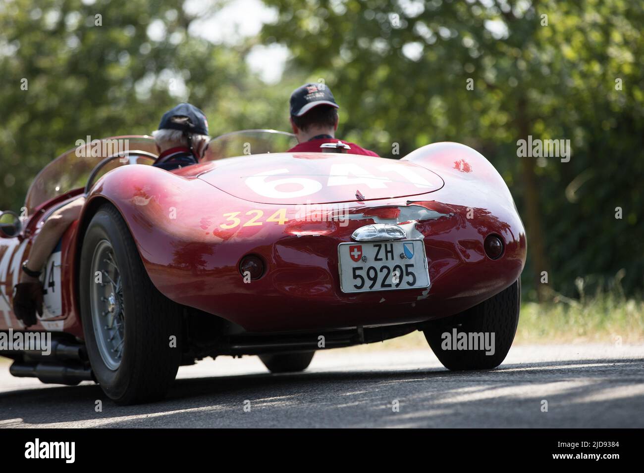 Monza, Italien. 18.. Juni 2022. MASERATI A6 GCS/53 FANTUZZI during 1000 Miglia, Historical Motors in Monza, Italy, June 18 2022 Credit: Independent Photo Agency/Alamy Live News Stockfoto