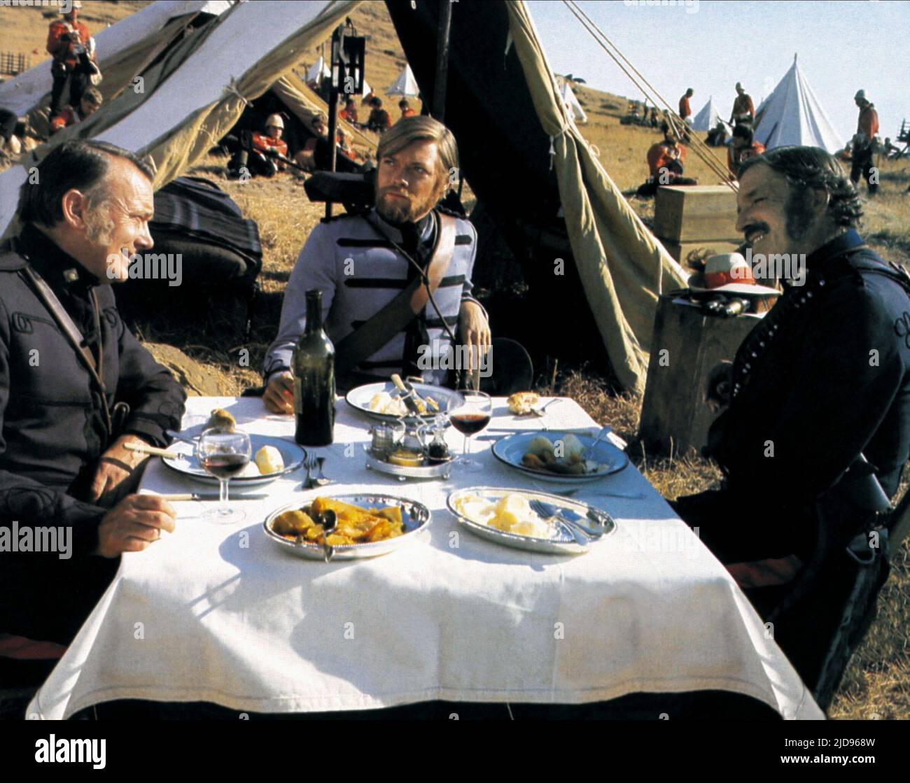 ELLIOTT, WARD, LANCASTER, ZULU DAWN, 1979, Stockfoto