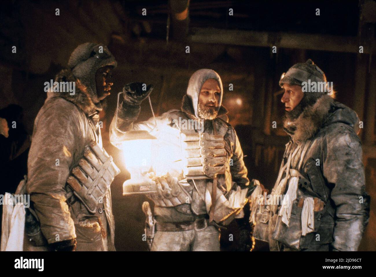 RUSSELL, CARTER, MOFFAT, THE THING, 1982, Stockfoto