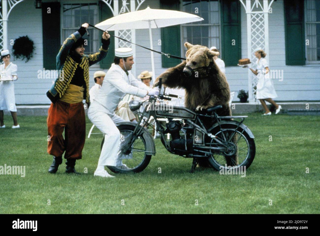 SHAWN, BRIDGES, BEAR, THE HOTEL NEW HAMPSHIRE, 1984, Stockfoto