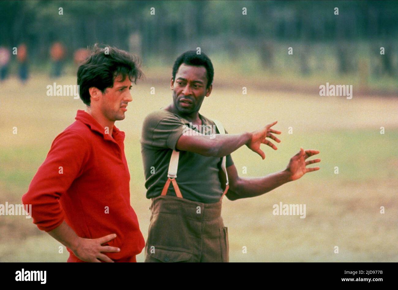 STALLONE, PELE, VICTORY, 1981, Stockfoto