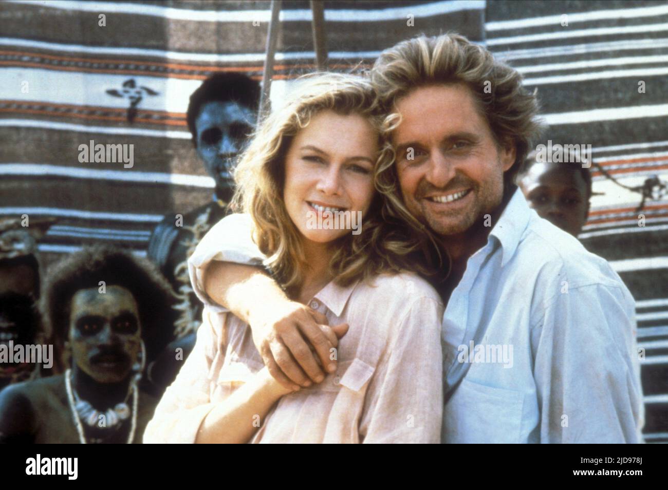 TURNER, DOUGLAS, DAS JUWEL DES NILS, 1985, Stockfoto