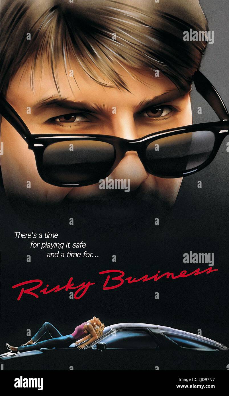 TOM CRUISE, RISKANTES GESCHÄFT, 1983, Stockfoto