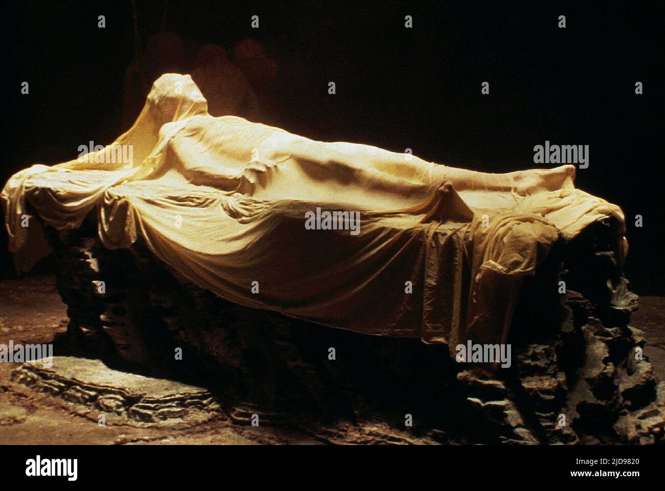 ALIEN-ENTFÜHRUNGSSZENE, FEUER AM HIMMEL, 1993, Stockfoto