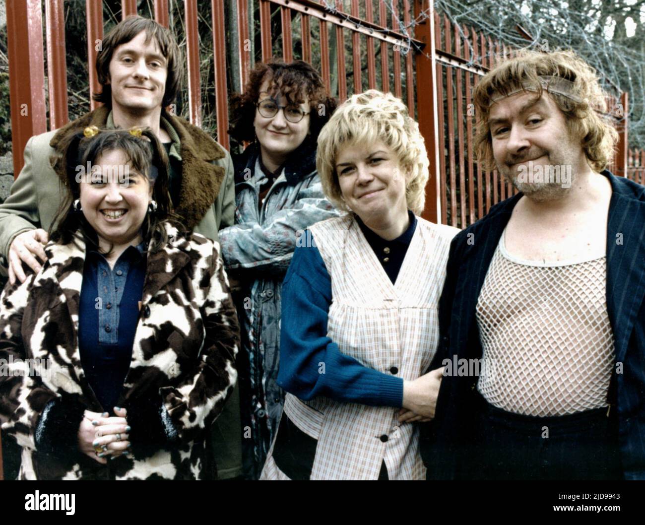 PARK,FAIRLIE,ELLIS,SMITH,FISHER, RAB C NESBITT, 1990, Stockfoto