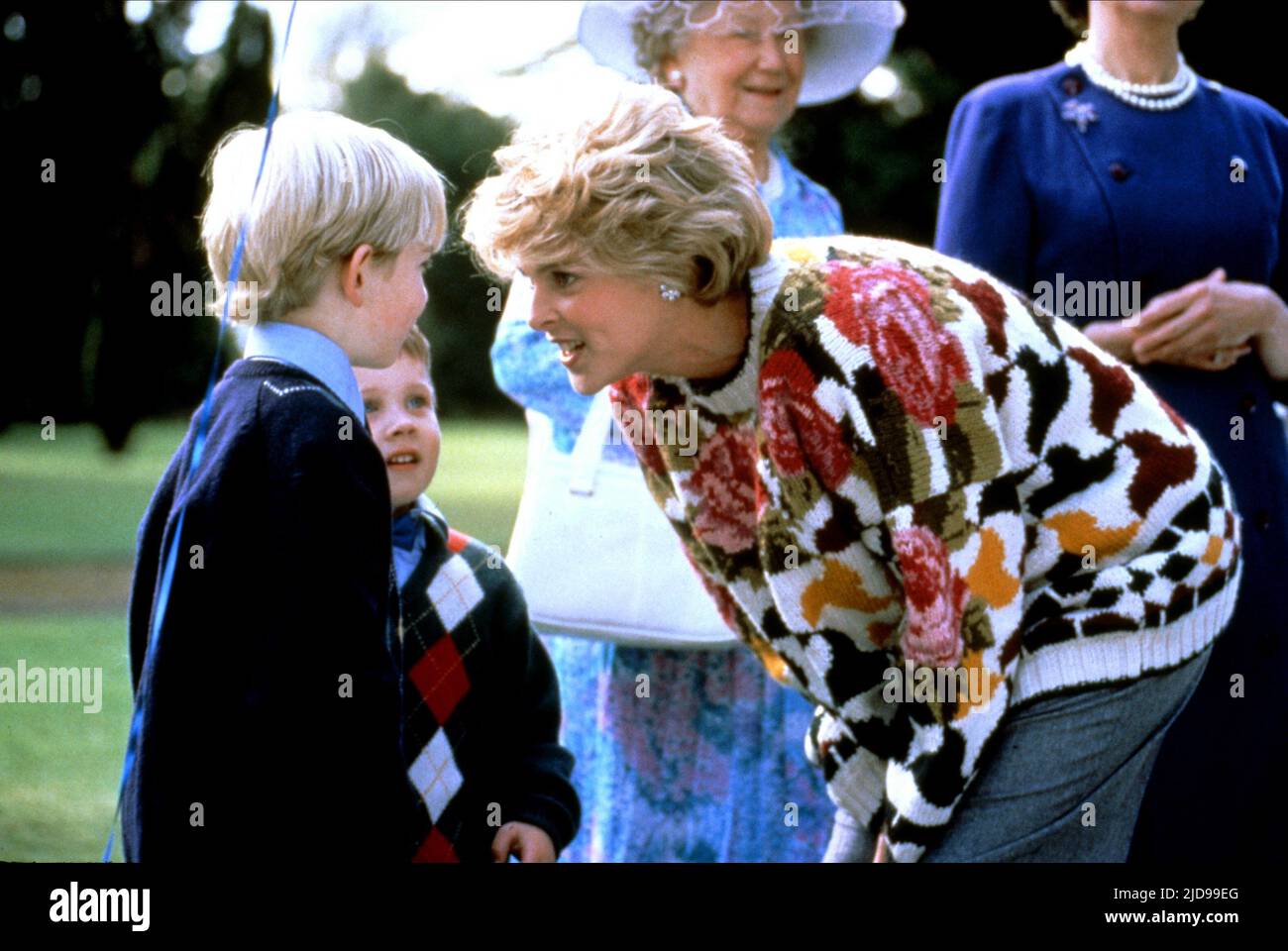 OXENBERG, SZEKERES, CHARLES UND DIANA: UNGLÜCKLICH IMMER DANACH, 1992, Stockfoto