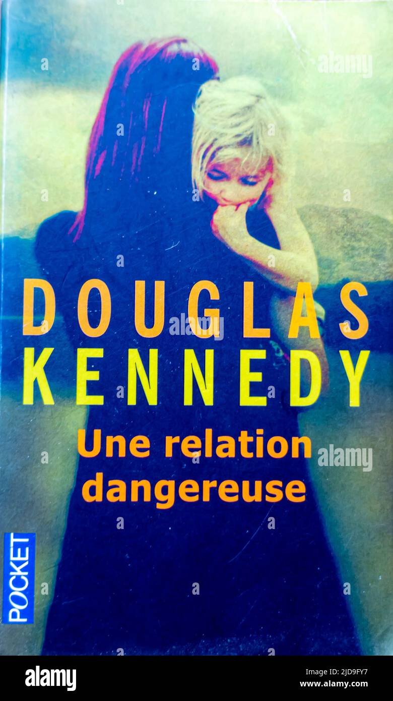 A Special Relationship - Une Relation dangereuse - Buch von Douglas Kennedy - 2003 - Französische Ausgabe Stockfoto