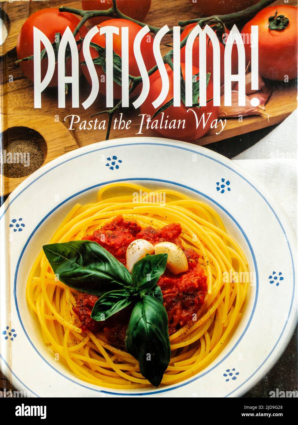 Patissima! - Pasta auf italienische Art - Kochbücher, Kochbücher von McRae Bücher. Stockfoto