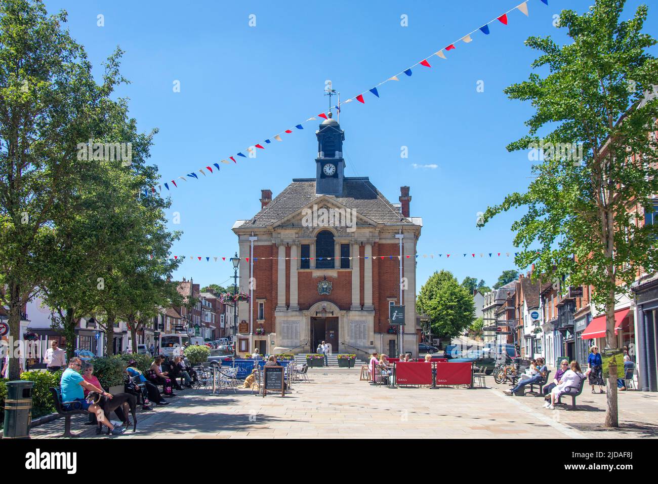 Old Town Hall, Market Square, Henley-on-Thames, Oxfordshire, England, Vereinigtes Königreich Stockfoto