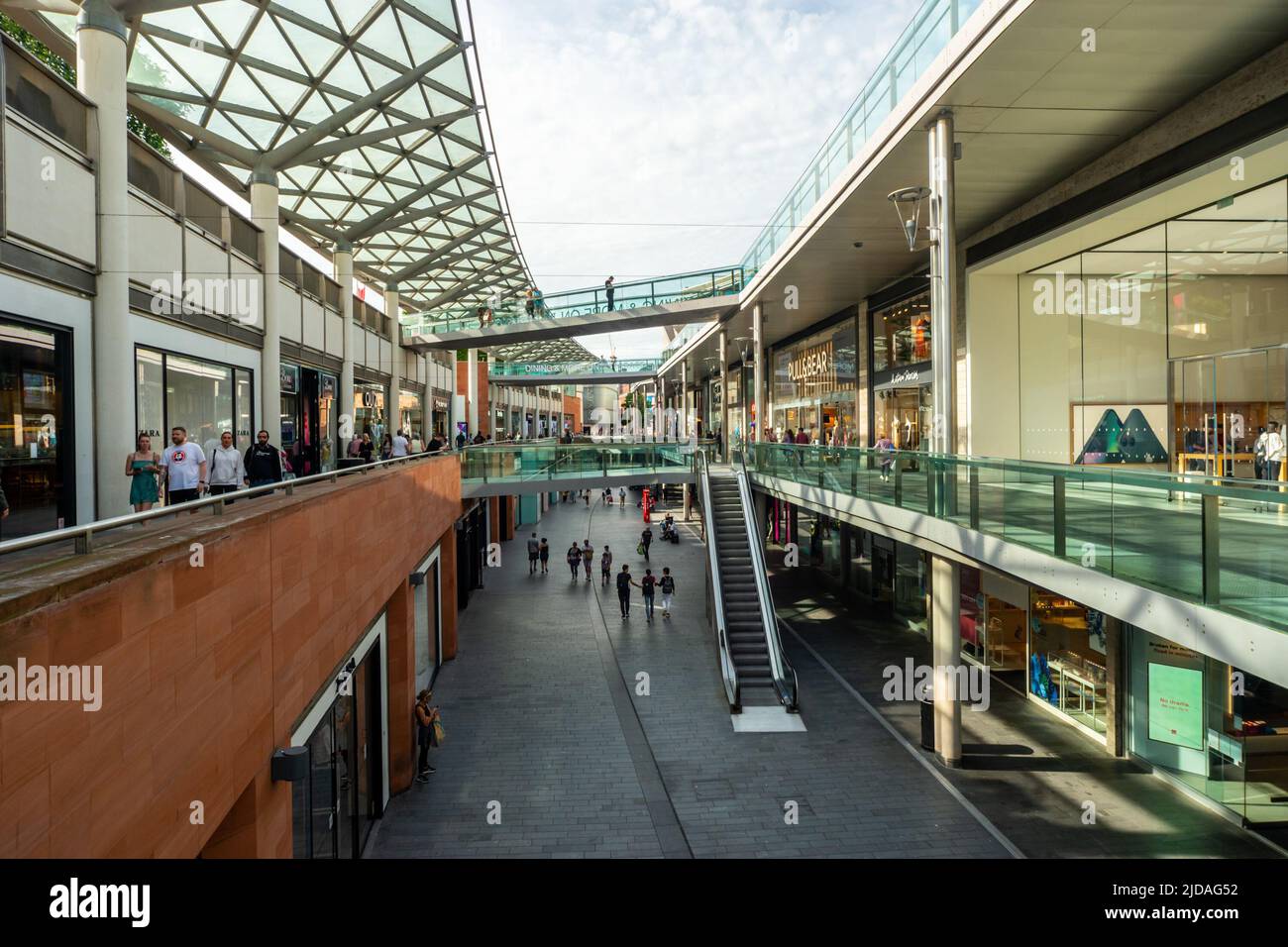Liverpool ONE Einkaufszentrum, Liverpool, England, Großbritannien Stockfoto