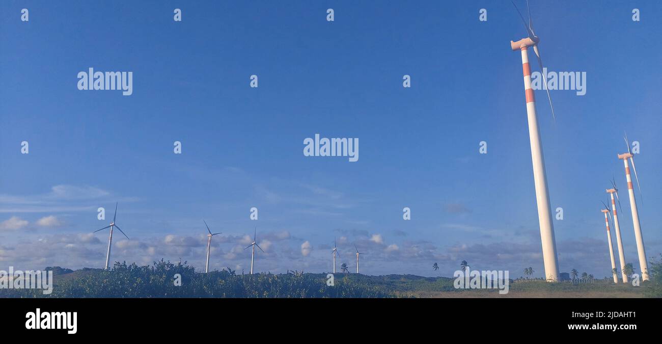 Jatoba Beach, Barra dos Coqueiros, Sergipe, Brasilien Stockfoto