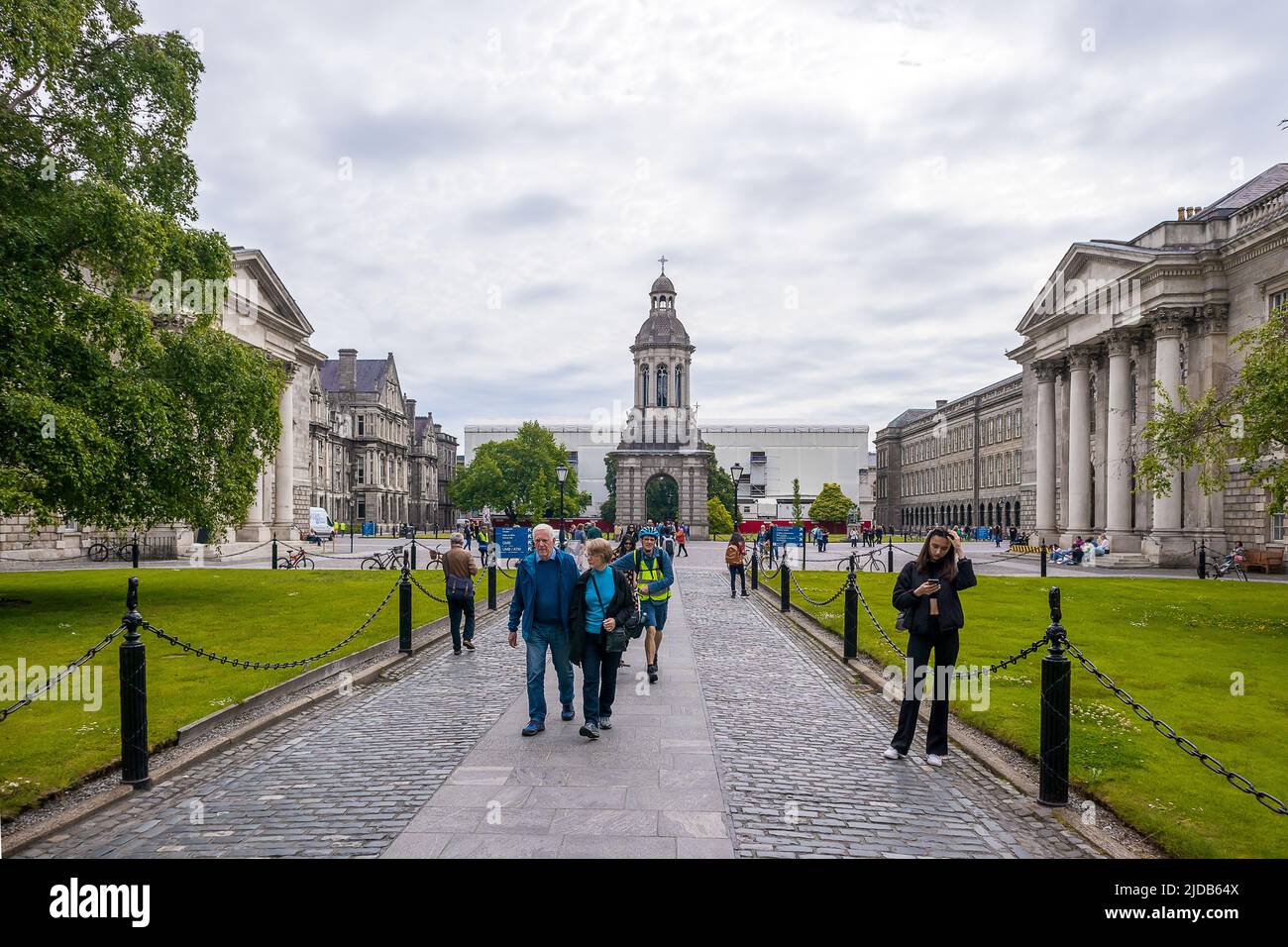 Dublin, Irland - 2. Juni 2022: Trinity College of Dublin, Irland Stockfoto