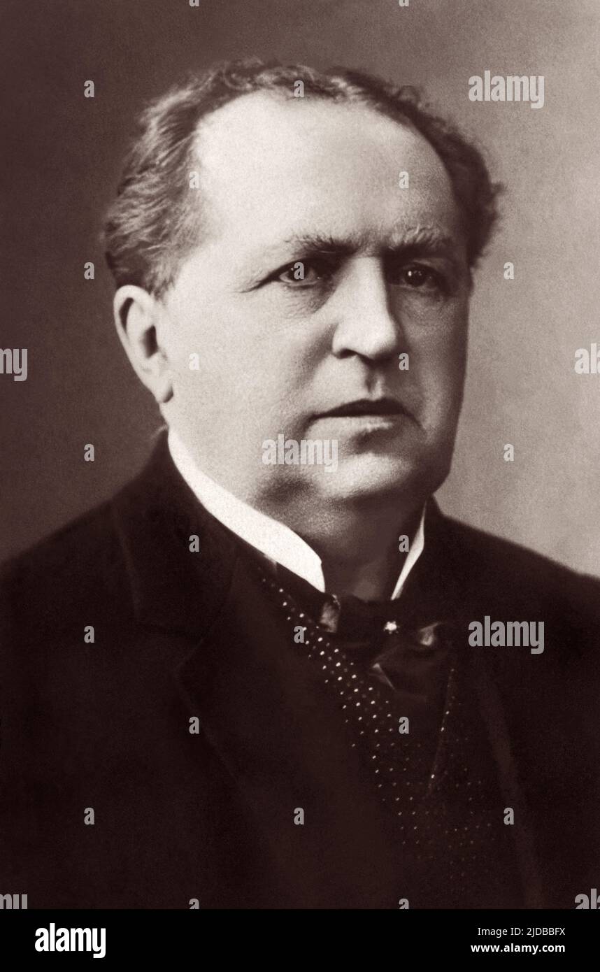 Abraham Kuyper (1837-1920), zwischen 1901 und 1905 Premierminister der Niederlande, einflussreicher neo-kalvinistischer Theologe und Journalist. Stockfoto