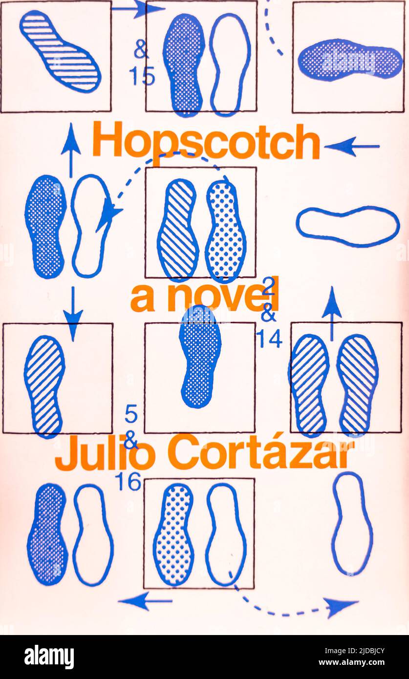 Hoppscotch - Julio Cortazar Roman - englische Ausgabe Stockfoto