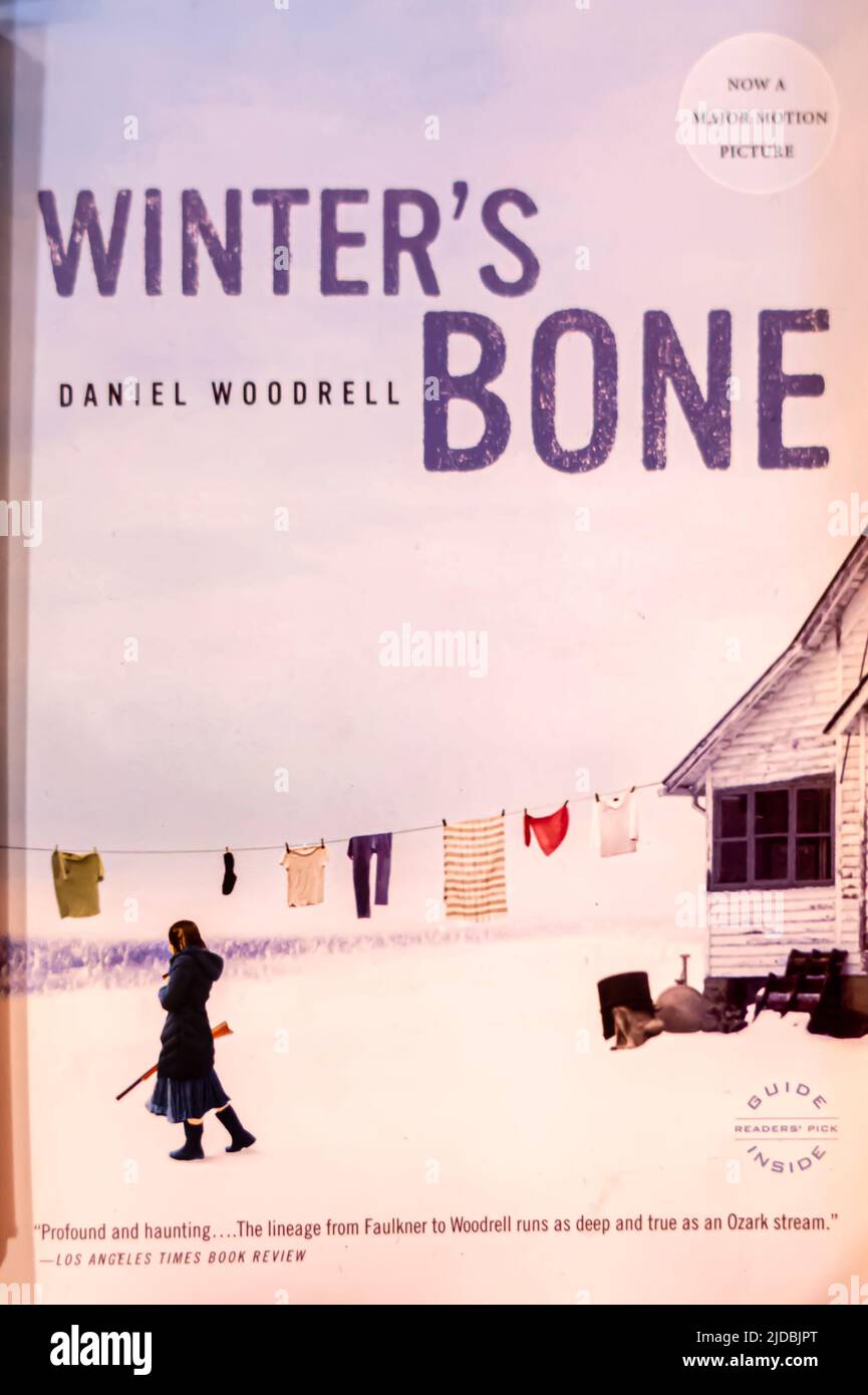 Winter's Bone - Roman von Daniel Woodrell - 2006 Stockfoto