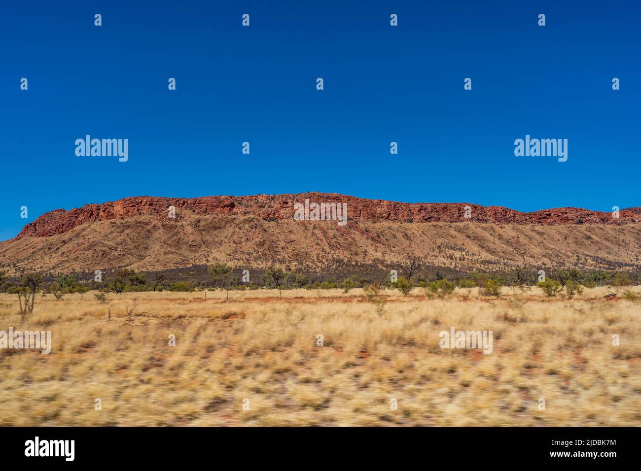 West MacDonnell Range in Alice Springs Stockfoto