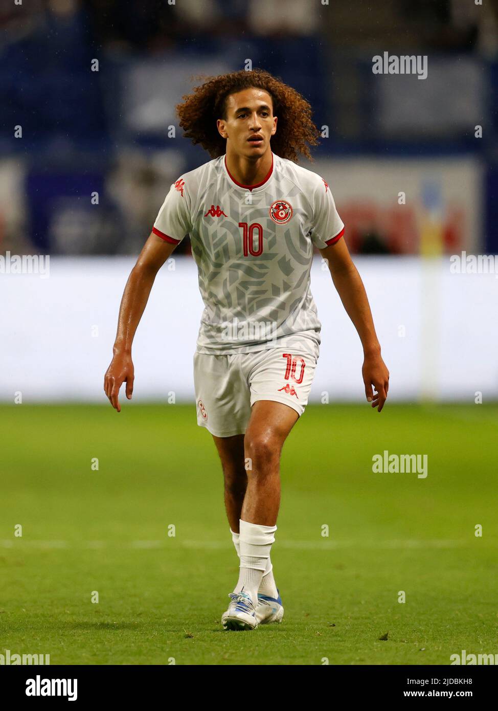 Hannibal Mejbri (tun), 14. JUNI 2022 - Fußball/ Fußball : KIRIN Cup Soccer 2022 Zwischen Japan 0-3 Tunesien im Panasonic Stadium Suita in Osaka, Japan. (Foto von AFLO) Stockfoto