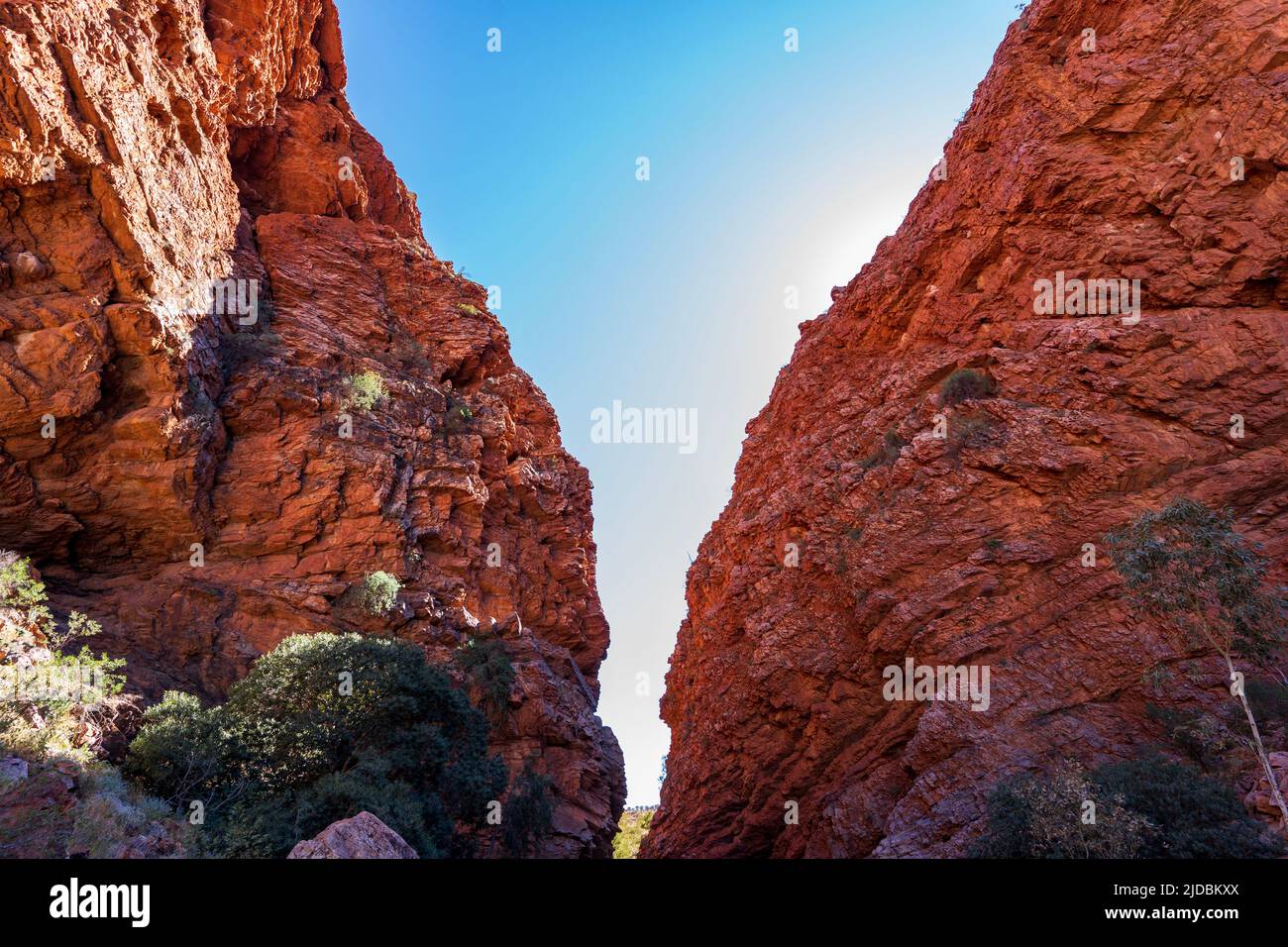 Simpson Gap in der West MacDonnell Range Stockfoto