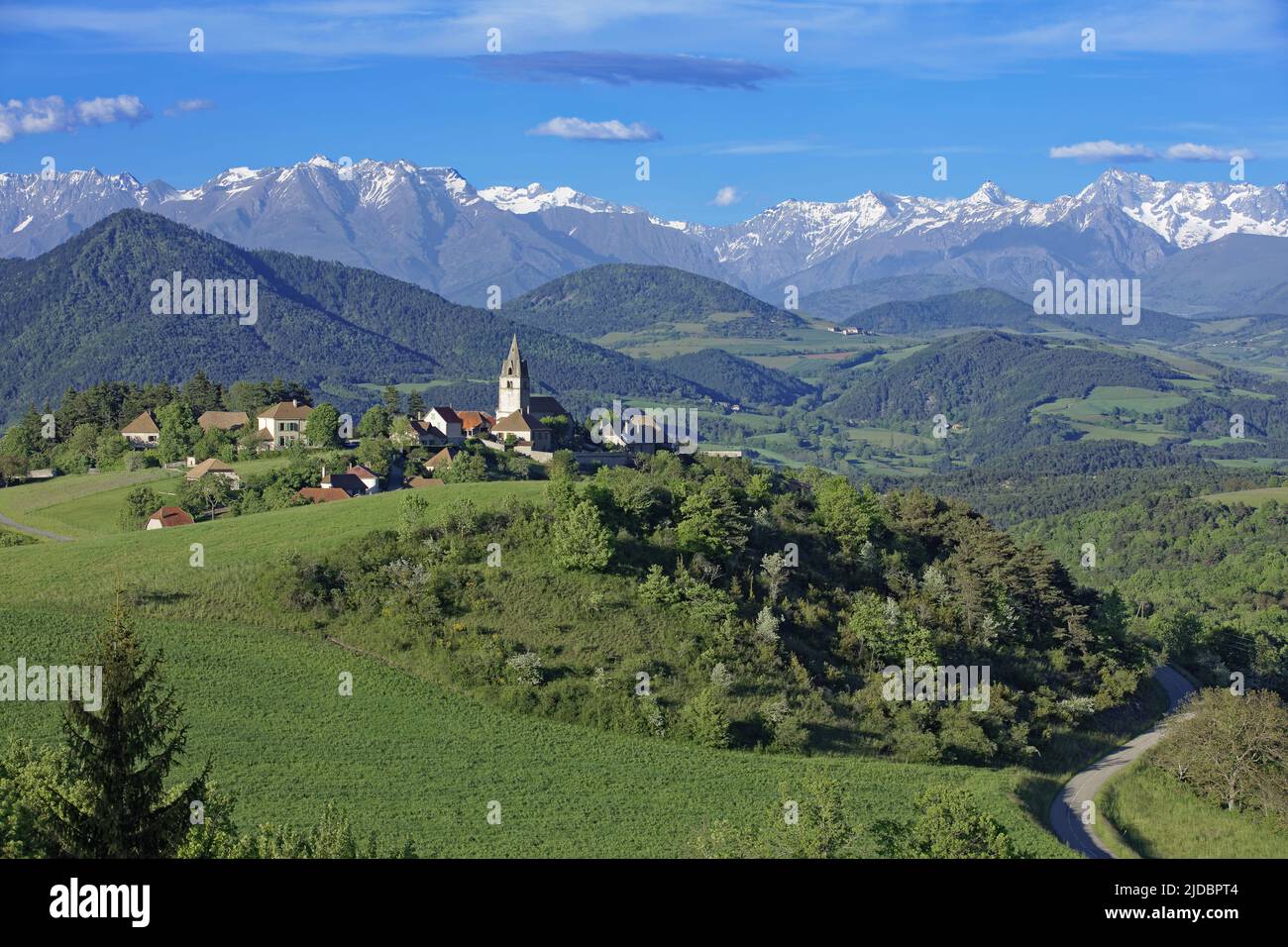 Frankreich, Isère, das Percy-Dorf Trièves, regionaler Naturpark von Vercors Stockfoto