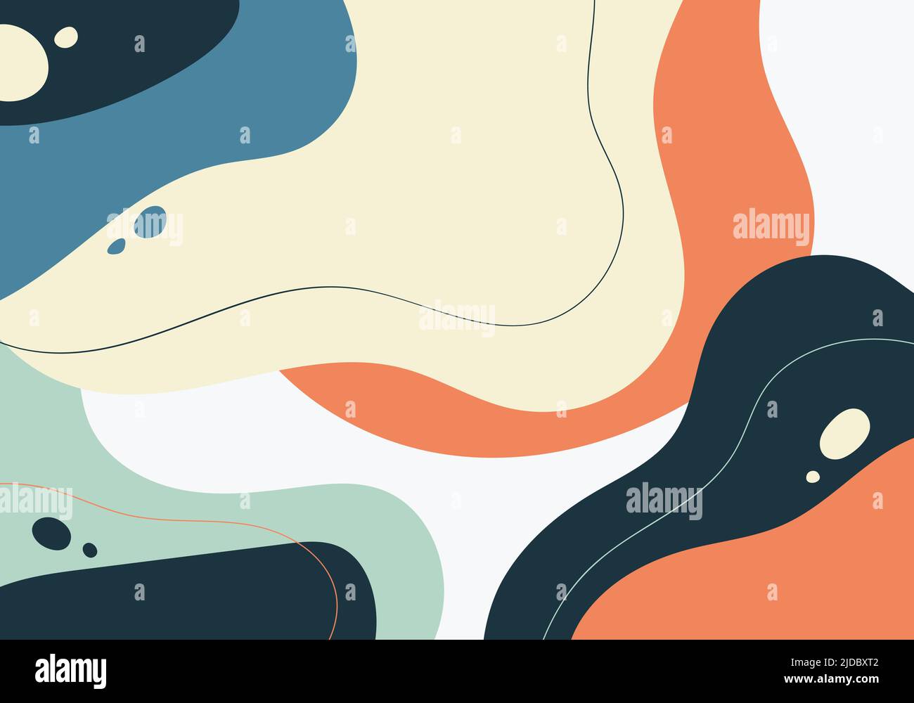 Abstrakte Kritzeleien Schablone Design von bunten Stil Kunstwerk dekorative Schablone. Überlappung für Werbung, Design-Grafik Hintergrund. Vektor Stock Vektor