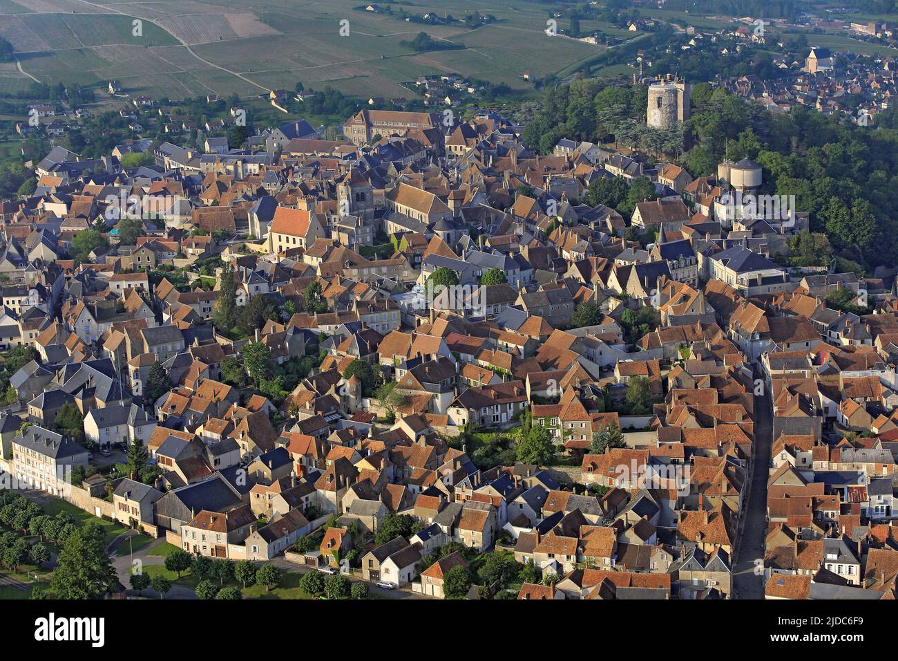 Sancerre village loire france Fotos und Bildmaterial in hoher