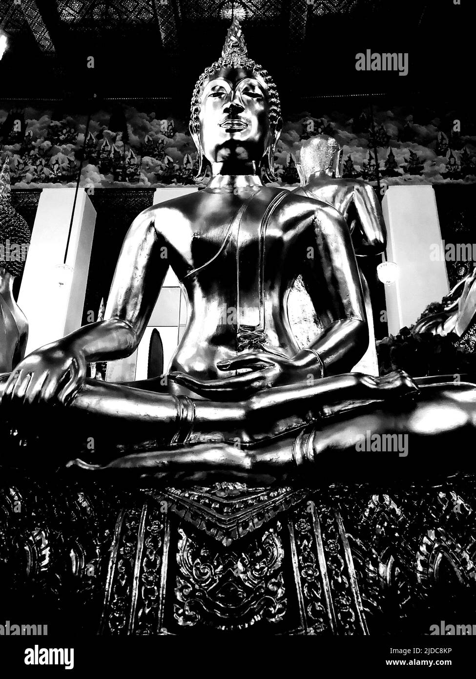 Buddha-Statue, Bangkok Stockfoto