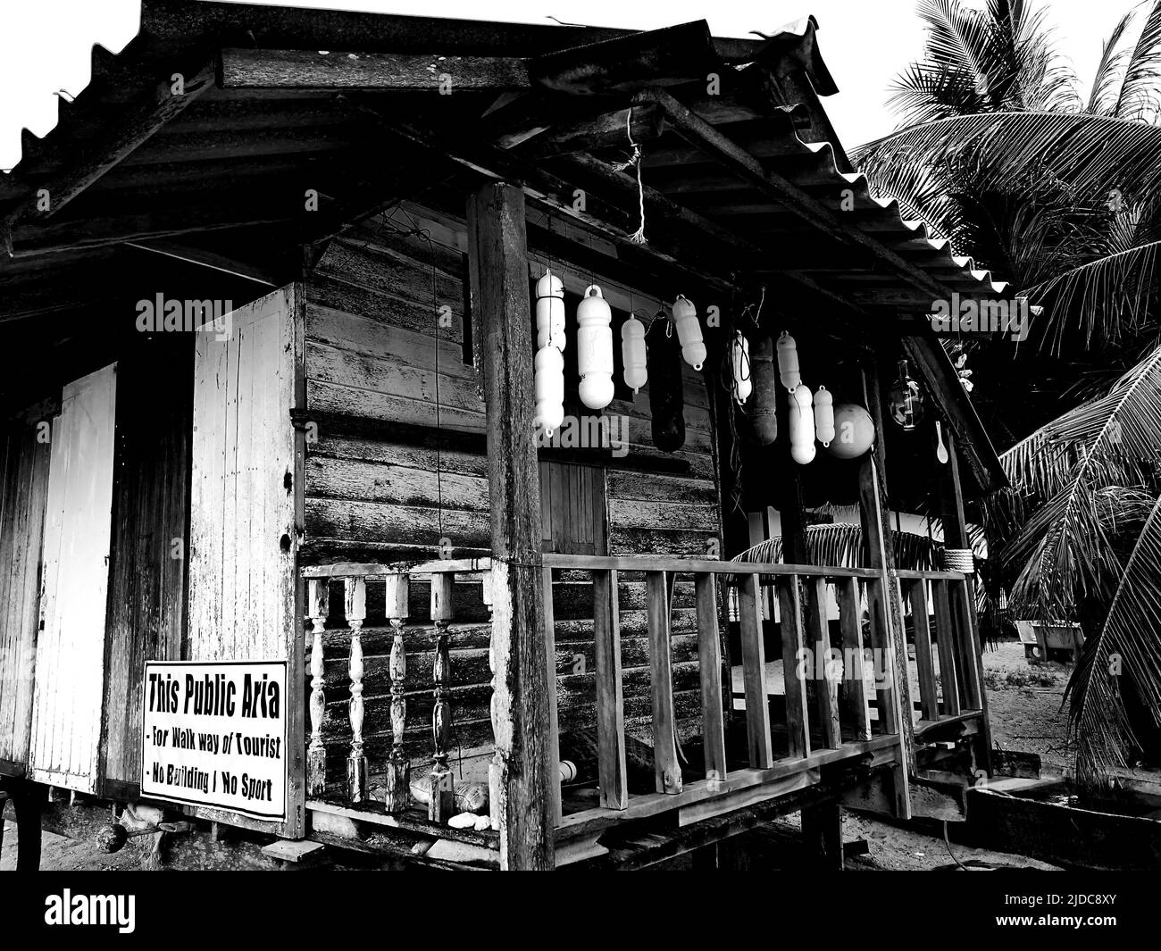 Oldschool Bungalow, Lamai, Koh Samui, Thailand Stockfoto