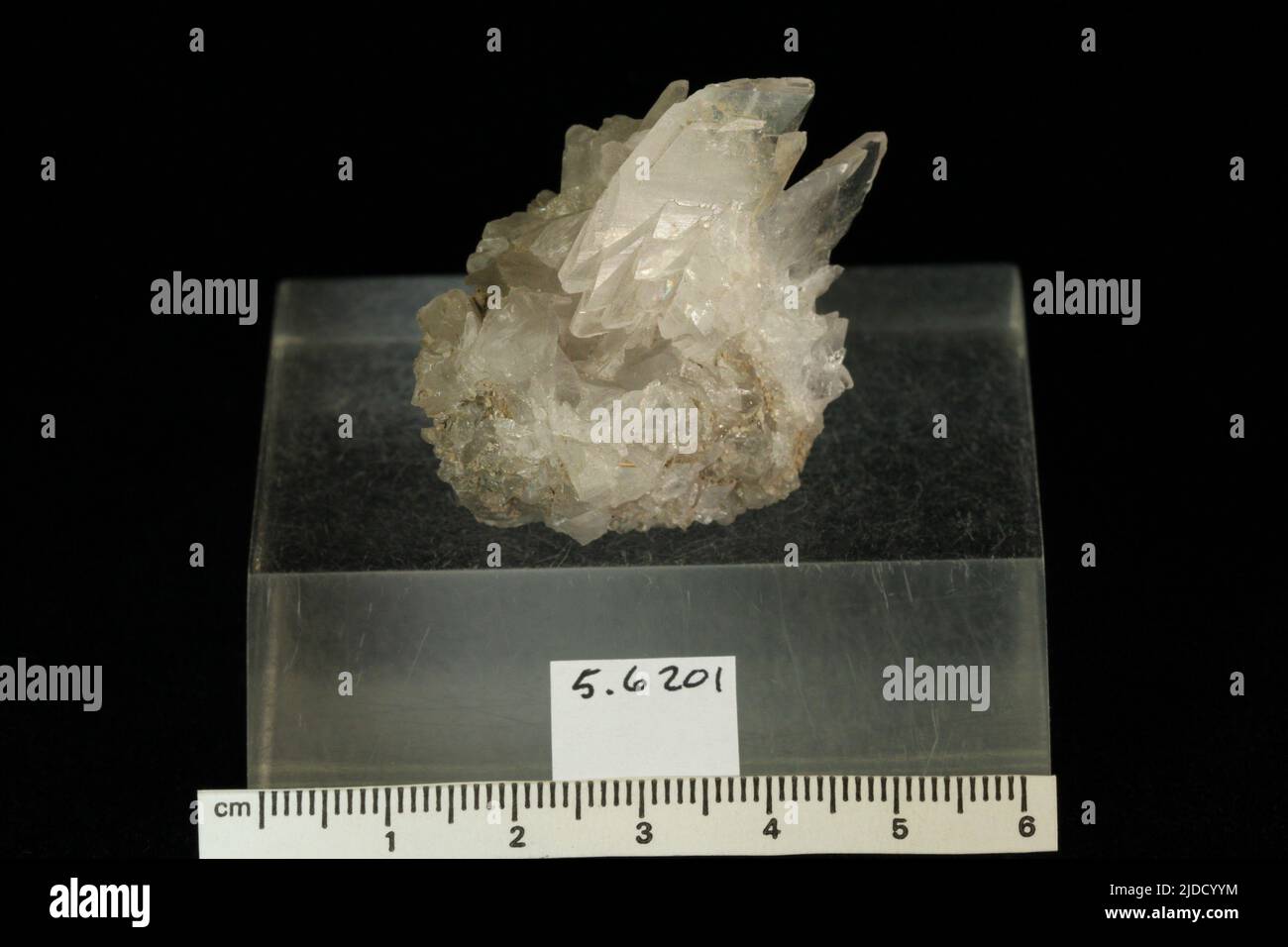 Glauberit. Mineralien. Europa; Spanien; Region Castilla La Nueva; Provinz Toledo; Ocana; Villa Rubia Stockfoto