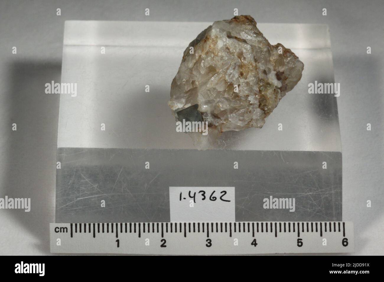 Fluorit. Mineralien. Nordamerika; USA; New Hampshire; Carroll County; Chatham Stockfoto