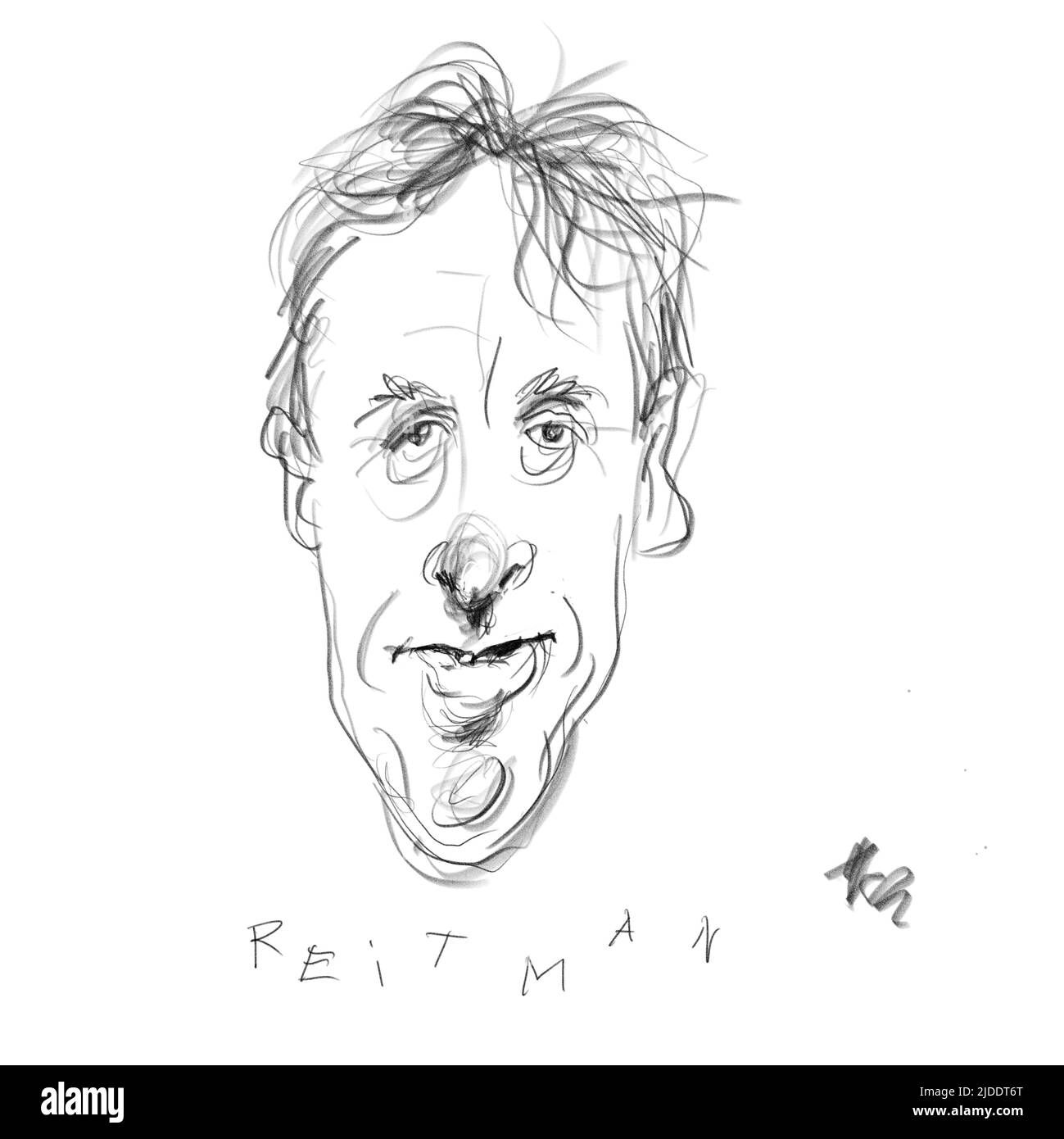 Porträt des Regisseurs Ivan Reitmann Stockfoto