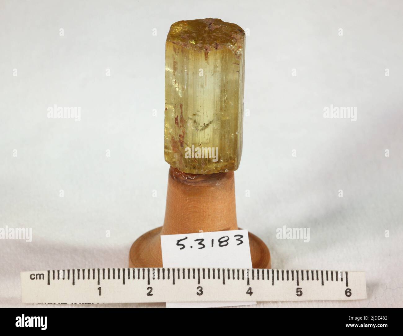 Berylmineralien Stockfoto