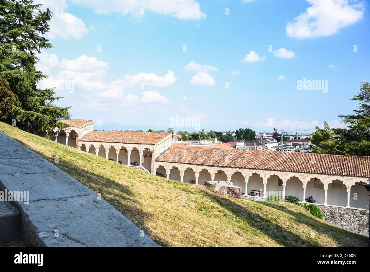 Stadtzentrum von Udine Stockfoto