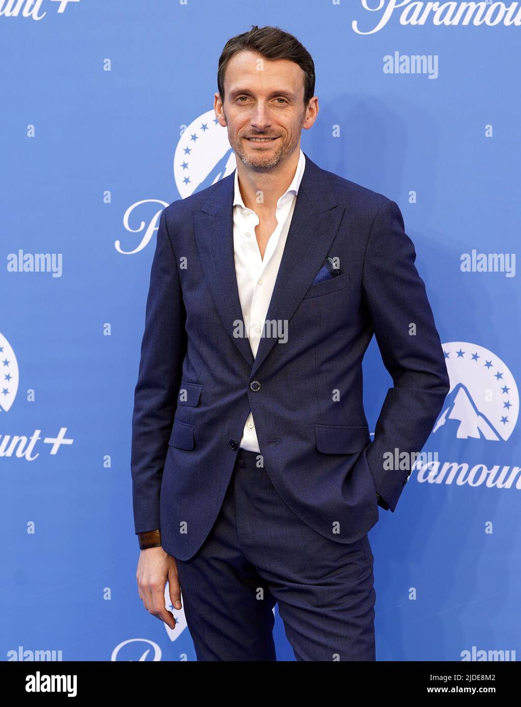 Marco Nobili, Leiter von Paramount+ International, nimmt an der Eröffnungsveranstaltung von Paramount+ UK in Outernet London Teil. Bilddatum: Montag, 20. Juni 2022. Stockfoto