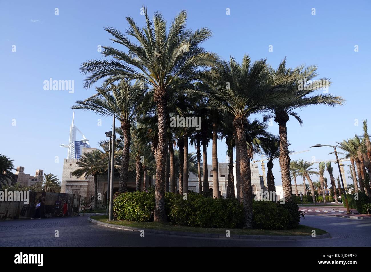 Dubai, VAE 20. Februar 2020: Das luxuriöseste Hotel der Welt. Segeln Stockfoto