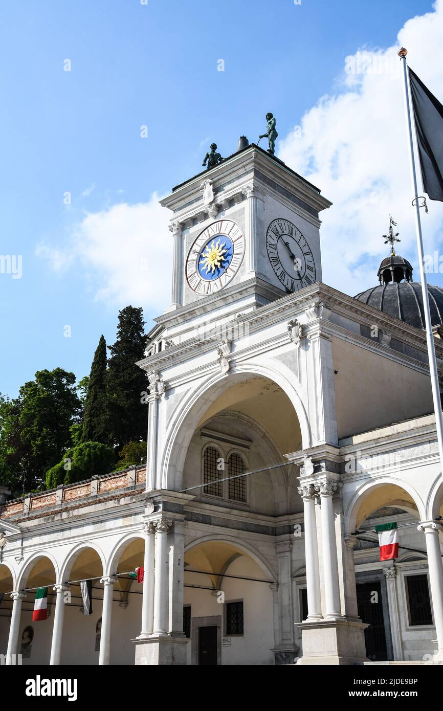 Stadtzentrum von Udine Stockfoto