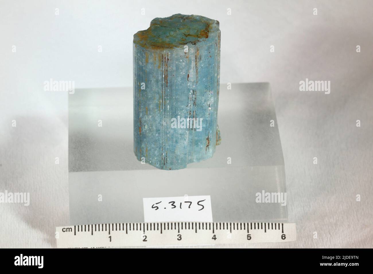 Berylmineralien Stockfoto