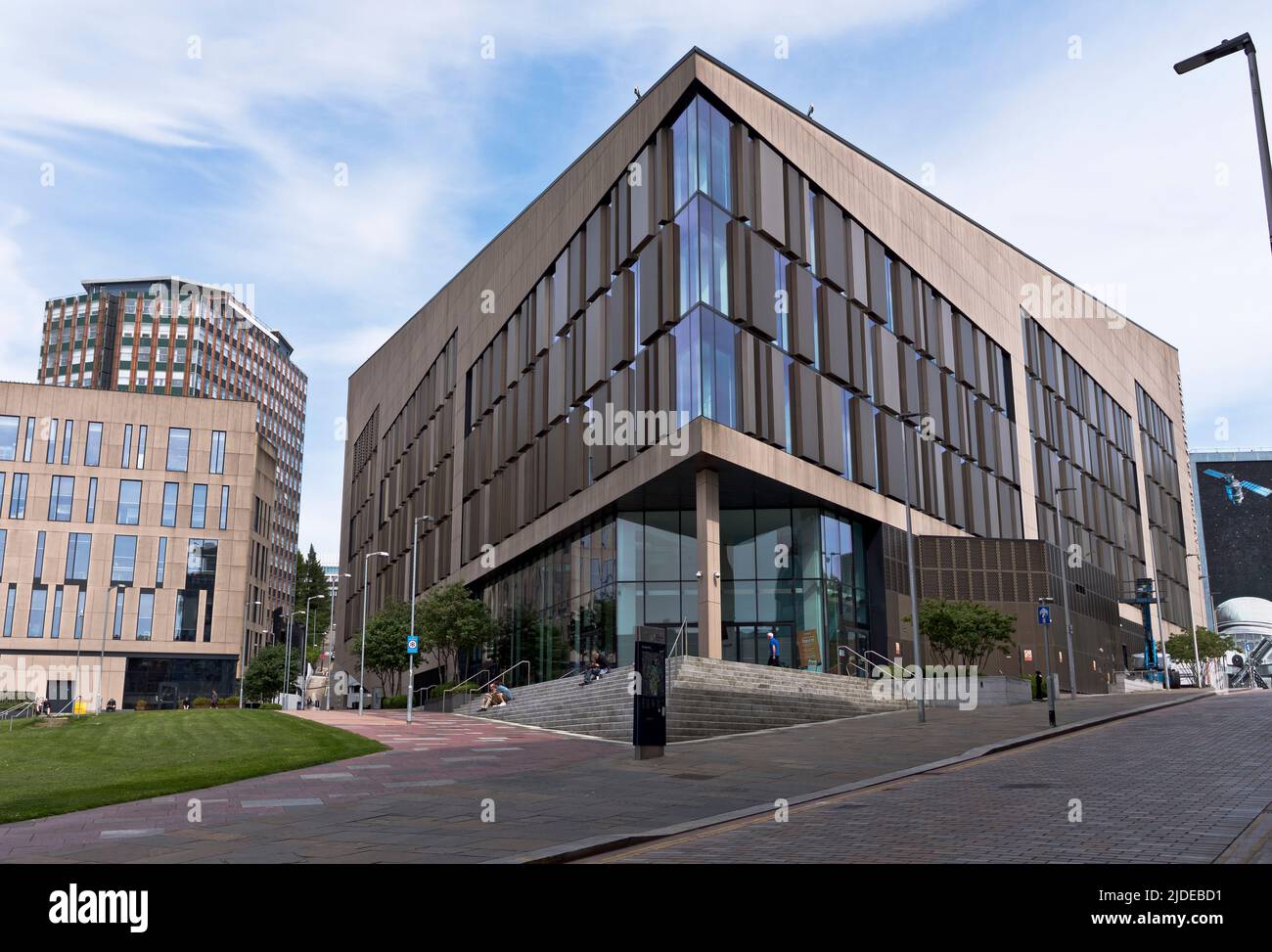 dh University of strathclyde ITREZ GLASGOW Technology Innovation Center – Außenansicht des Gebäudes Stockfoto