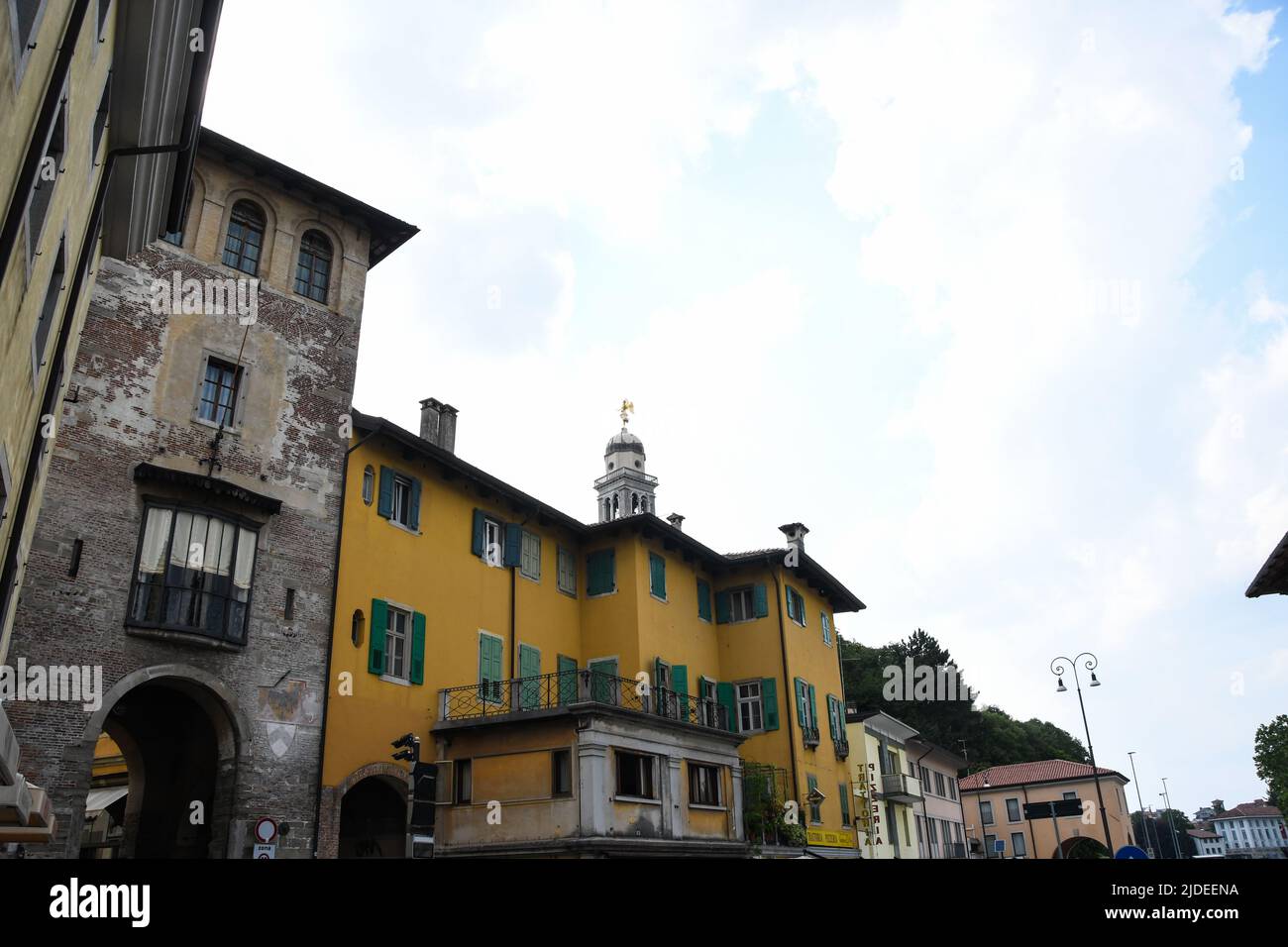 Stadtzentrum von Udine Stockfoto