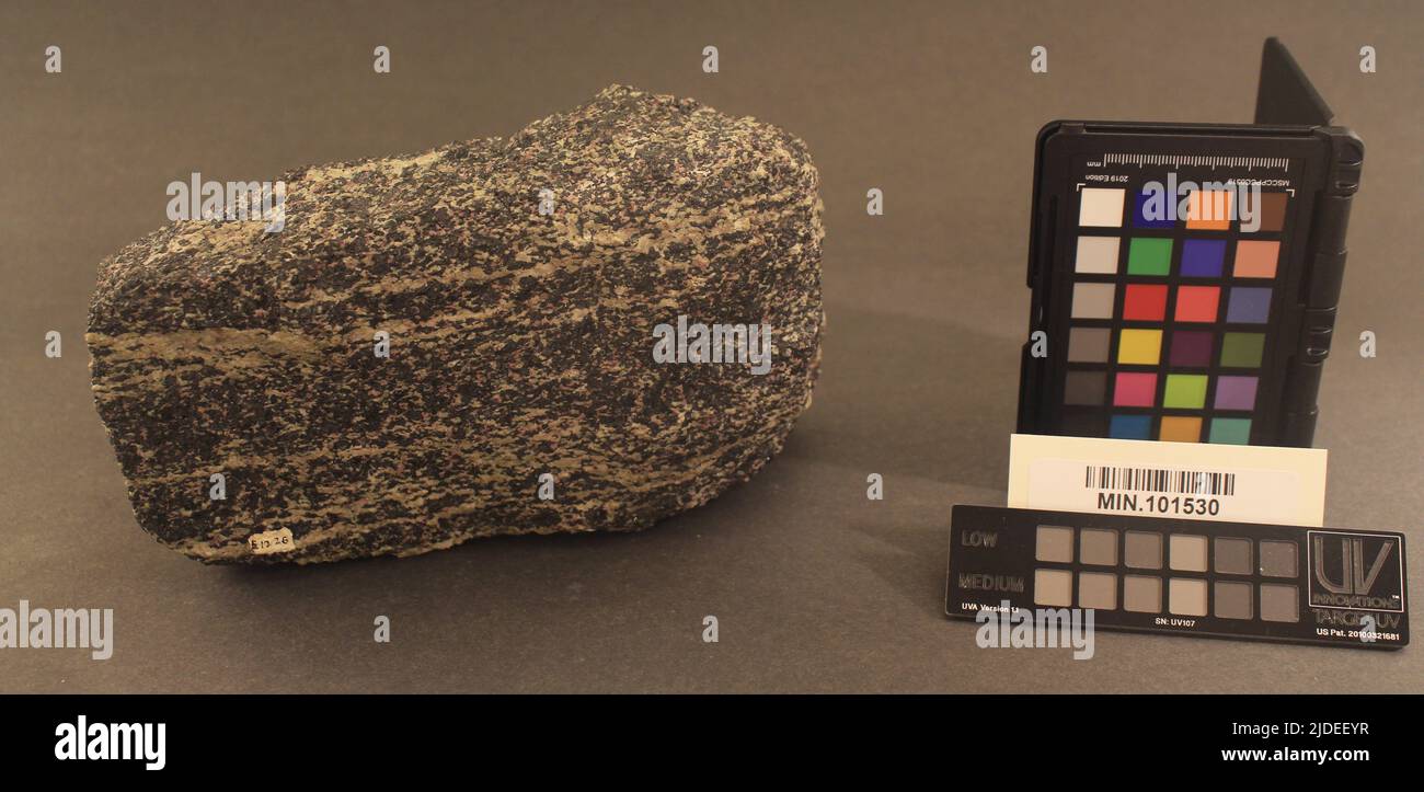 Willemit. Mineralien. Nordamerika; USA; New Jersey; Sussex County; Franklin District Stockfoto