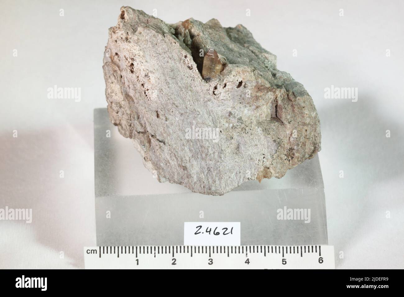 Topas. Mineralien. Nordamerika; USA; Colorado; Chaffee County; Nathrop Stockfoto