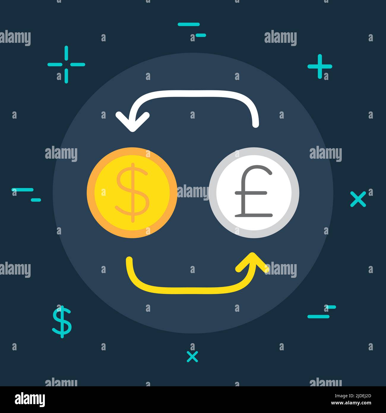 Vektor Geschäft oder Finanzen Kategorie flache Minimal Stil Bunte Symbol Stock Vektor