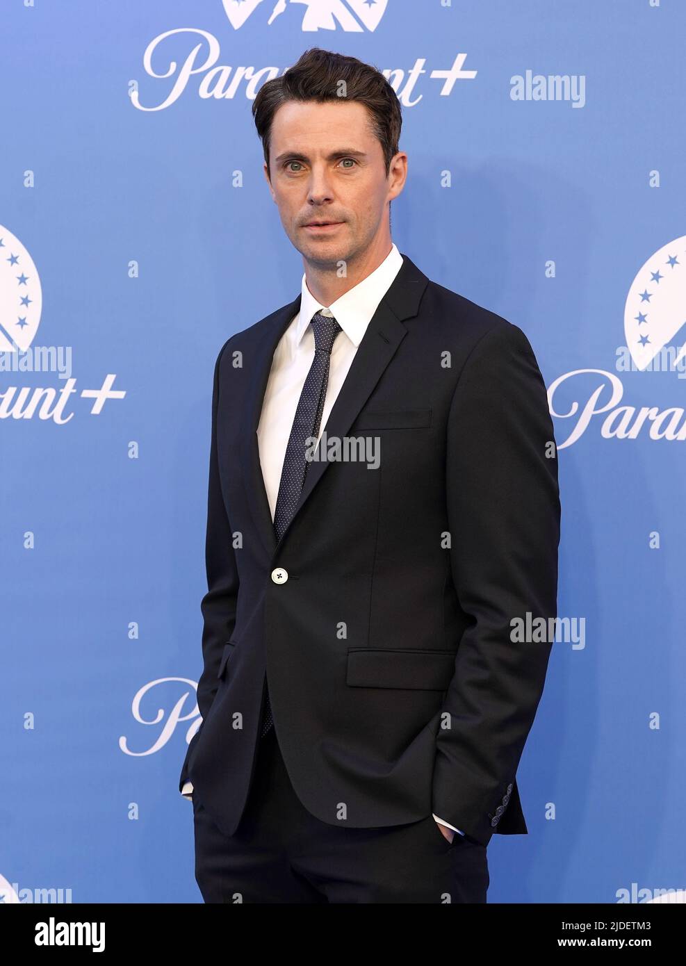 Matthew Goode nimmt an der Paramount+ UK Launch-Veranstaltung in Outernet London Teil. Bilddatum: Montag, 20. Juni 2022. Stockfoto