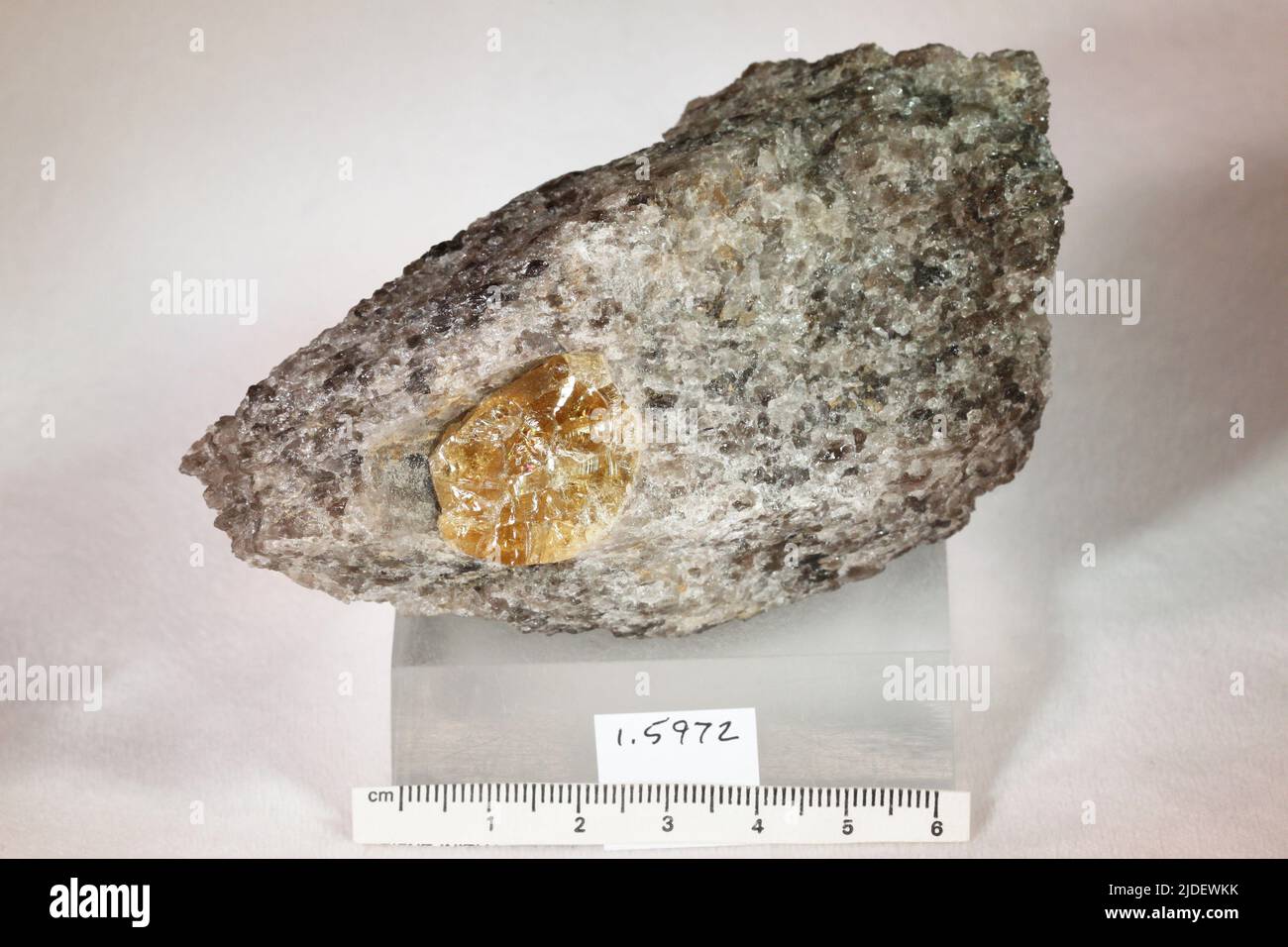 Berylmineralien. Nordamerika; USA; Connecticut; Litchfield County; New Milford Stockfoto