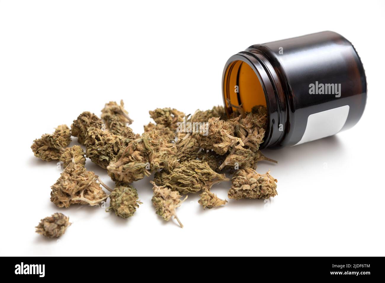 Medizinisches Marihuana, THC, CBD. Hanf-Therapie Stockfoto