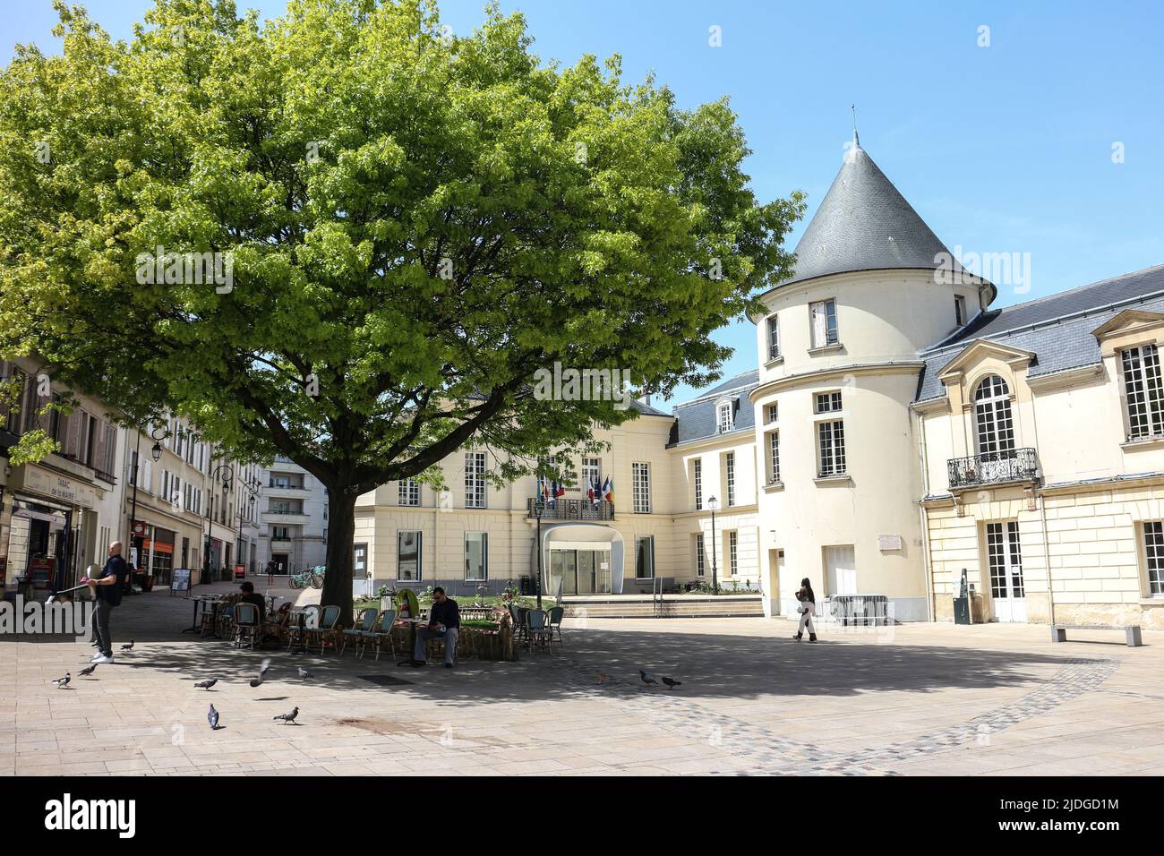 Clamart (Hauts-de-seine) : Rathaus, Hervé LEBETTE Architekt Stockfoto