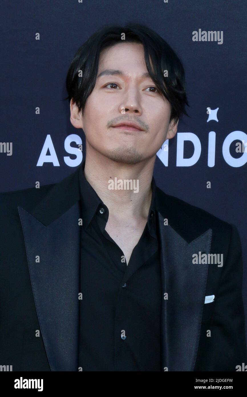 Los Angeles, Kalifornien. 20.. Juni 2022. Jang Hyuk bei der Ankunft für DIE KILLERPREMIERE, Regency Village Theater, Los Angeles, CA 20. Juni 2022. Kredit: Priscilla Grant/Everett Collection/Alamy Live Nachrichten Stockfoto