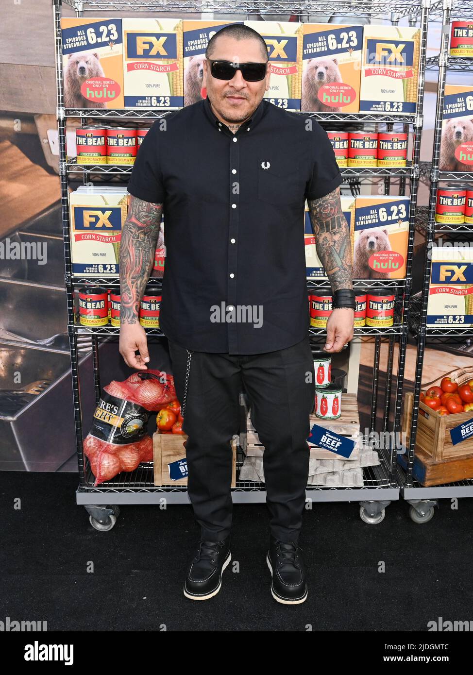 20. Juni 2022 - Los Angeles, Kalifornien - Frankie Loyal Delgado. FX's 'der Bär' Los Angeles Premiere. Foto: Billy Bennight/AdMedia/Sipa USA Stockfoto