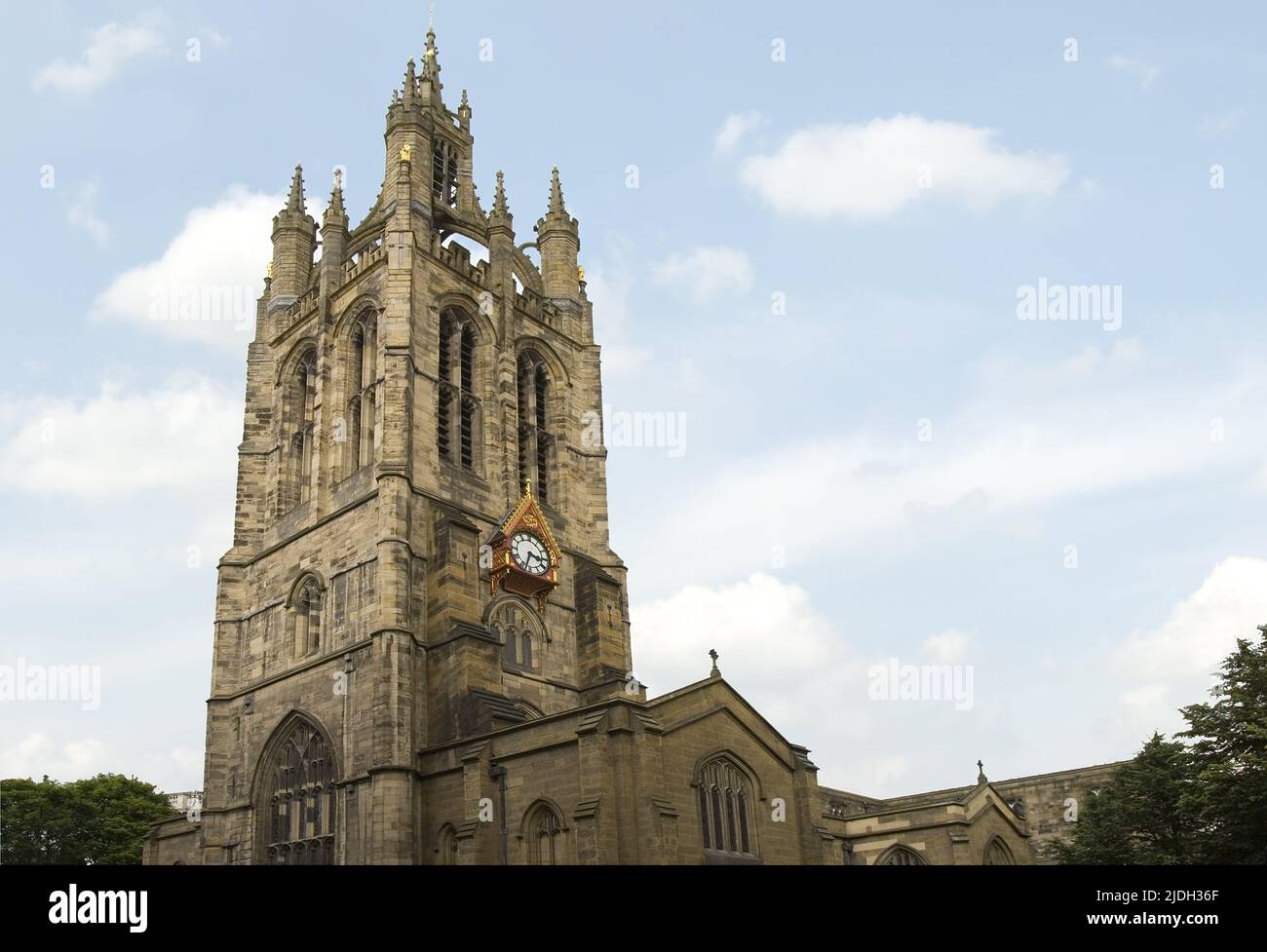 St. Nichola Cathedral in Newcastle upon Tyne, Vereinigtes Königreich, England Stockfoto